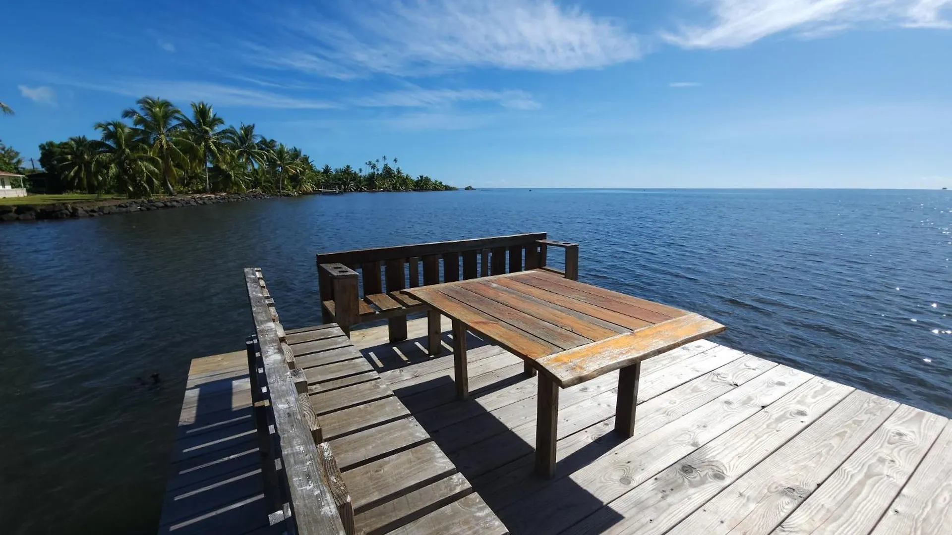 Taina - Terrasse - Bord De Mer - Opoa French Polynesia